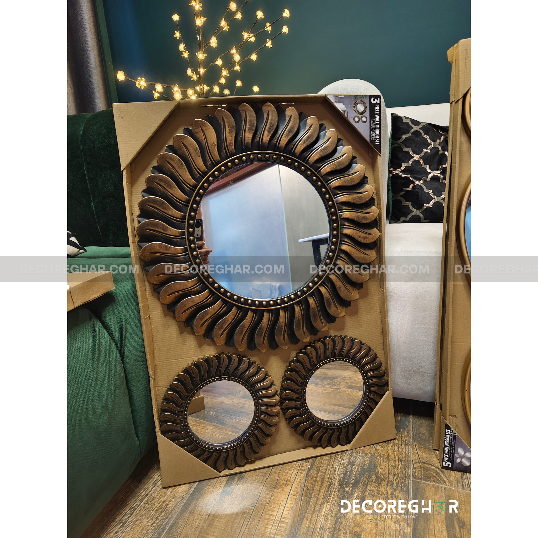 ARCHITETTURA FRAME WITH MIRRORS (SET OF THREE)