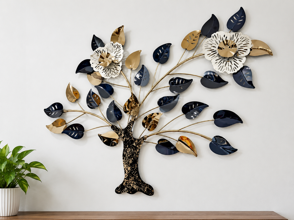 Metal Wall Art Tree