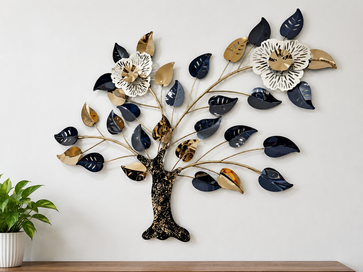 Metal Wall Art Tree